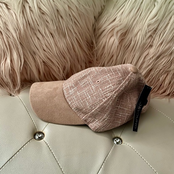 NEW David & Young Light Pink Adjustable Fashion Baseball Cap O/S - Picture 3 of 15